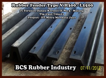 Rubber Fender Type V- BCS Production,Rubber Fender V ,Rubber Fender,BCS Rubber fender
